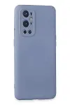 One Plus 9 Pro Kılıf Nano içi Kadife Silikon - Mor-1