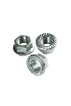 Altıköşe Flanşlı Somun M10 - 100 Adet-1