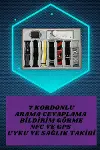 7 Kordonlu Akıllı Saat Ve Yeni Nesil Kulaklık Dokunmatik Ekran Android ve İOS Uyumlu-3