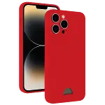 Apple iPhone 13 Pro Kılıf Kelvin Kartvizitli Silikon - Kırmızı-3