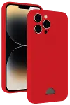 Apple iPhone 13 Pro Kılıf Kelvin Kartvizitli Silikon - Kırmızı-1