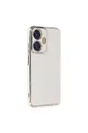 Realme C55 Kılıf Volet Silikon - Beyaz-2