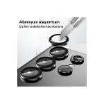 Samsung Galaxy A24 4g Valdez Metal Kamera Lens - Gümüş-3