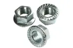 Altıköşe Flanşlı Somun M6 - 100 Adet-1