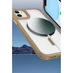 Apple İphone 11 Kılıf Enka Magsafe Silikon Kılıf - Desert-3