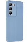 Vivo V30 Lite 4G Kılıf Auto Focus Kapak - Mavi-2