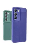 Vivo V30 Lite 4G Kılıf Auto Focus Kapak - Mavi-3