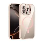Joko Apple İphone 16 Pro Rem Lensli Magsafe Standlı Kapak - Pembe-1