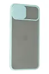 Apple iPhone 11 Pro Kılıf Palm Buzlu Kamera Sürgülü Silikon - Turkuaz-3