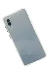 Samsung Galaxy A02 Kılıf a Şeffaf Silikon - Şeffaf-2