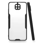 Xiao Red Note 9 Kılıf Platin Silikon - Siyah-3