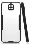 Xiao Red Note 9 Kılıf Platin Silikon - Siyah-1