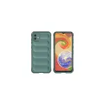 Samsung Galaxy A06 Kılıf Optimum Silikon - Koyu Yeşil-3