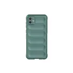 Samsung Galaxy A06 Kılıf Optimum Silikon - Koyu Yeşil-1