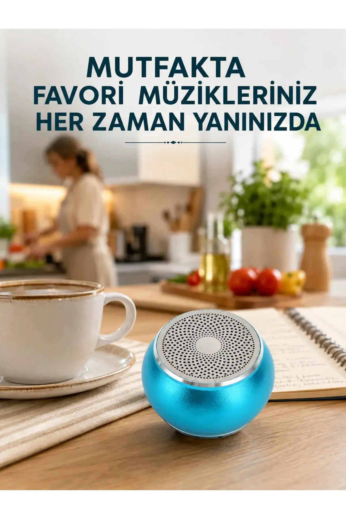 Kablosuz Bluetooth Hoparlör | 2-3 Saat Kesintisiz Müzik Keyfi Yeni Nesil