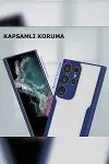 Samsung Galaxy S23 Plus Kılıf Platin Silikon - Lila-3