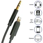iPhone Lightning Aux Araç Dönüştürücü Ses Kablosu 35 mm Jack Girişli-3