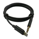 iPhone Lightning Aux Araç Dönüştürücü Ses Kablosu 35 mm Jack Girişli-1