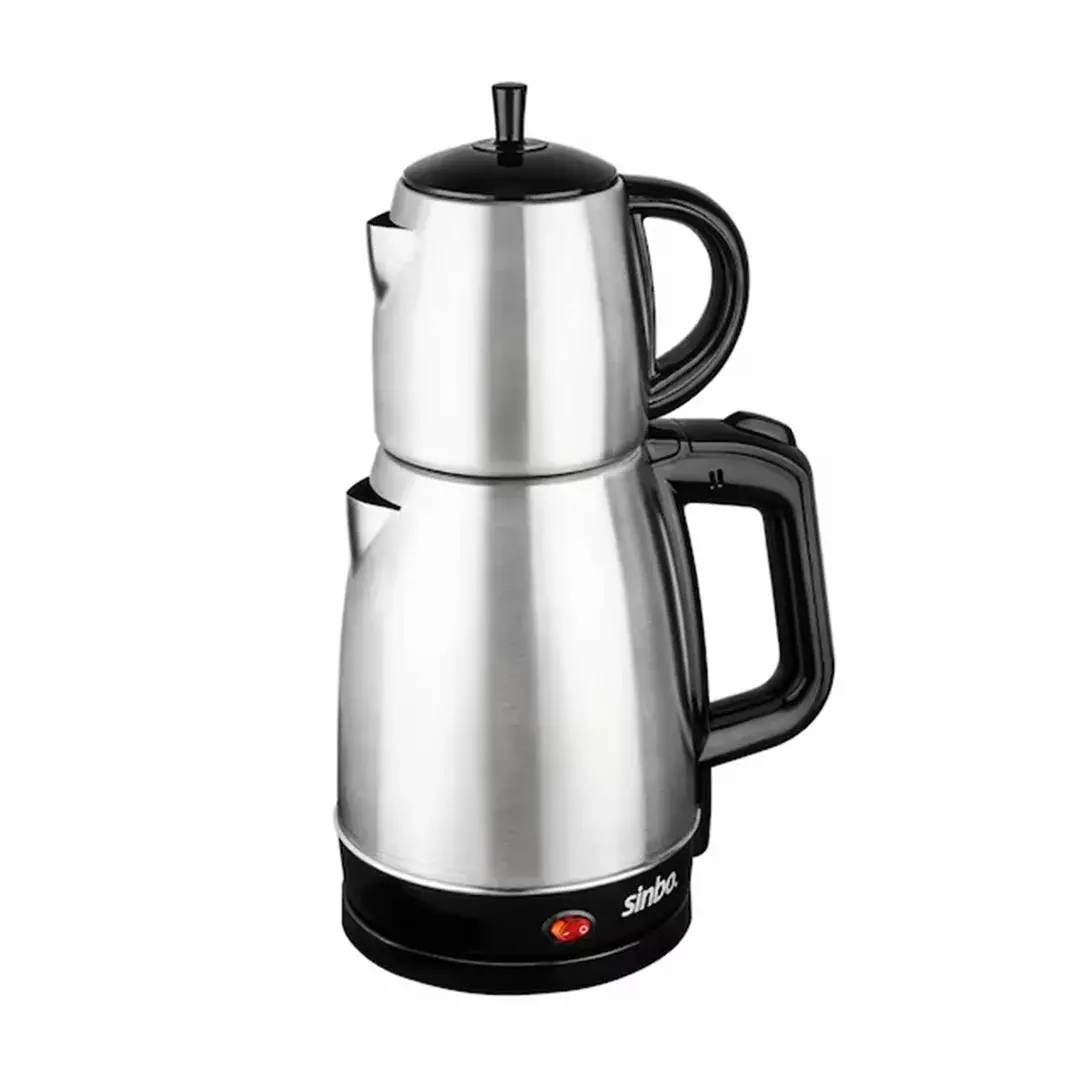 Sinbo STM-5831 Elektrikli Çelik Çay Makinesi Çaycı 1.7LT + 0.7LT Çay Süzgeçli