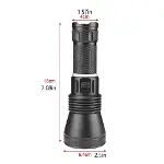 1200 Lümen Profesyonel Şarjlı El Feneri Wt-655-3