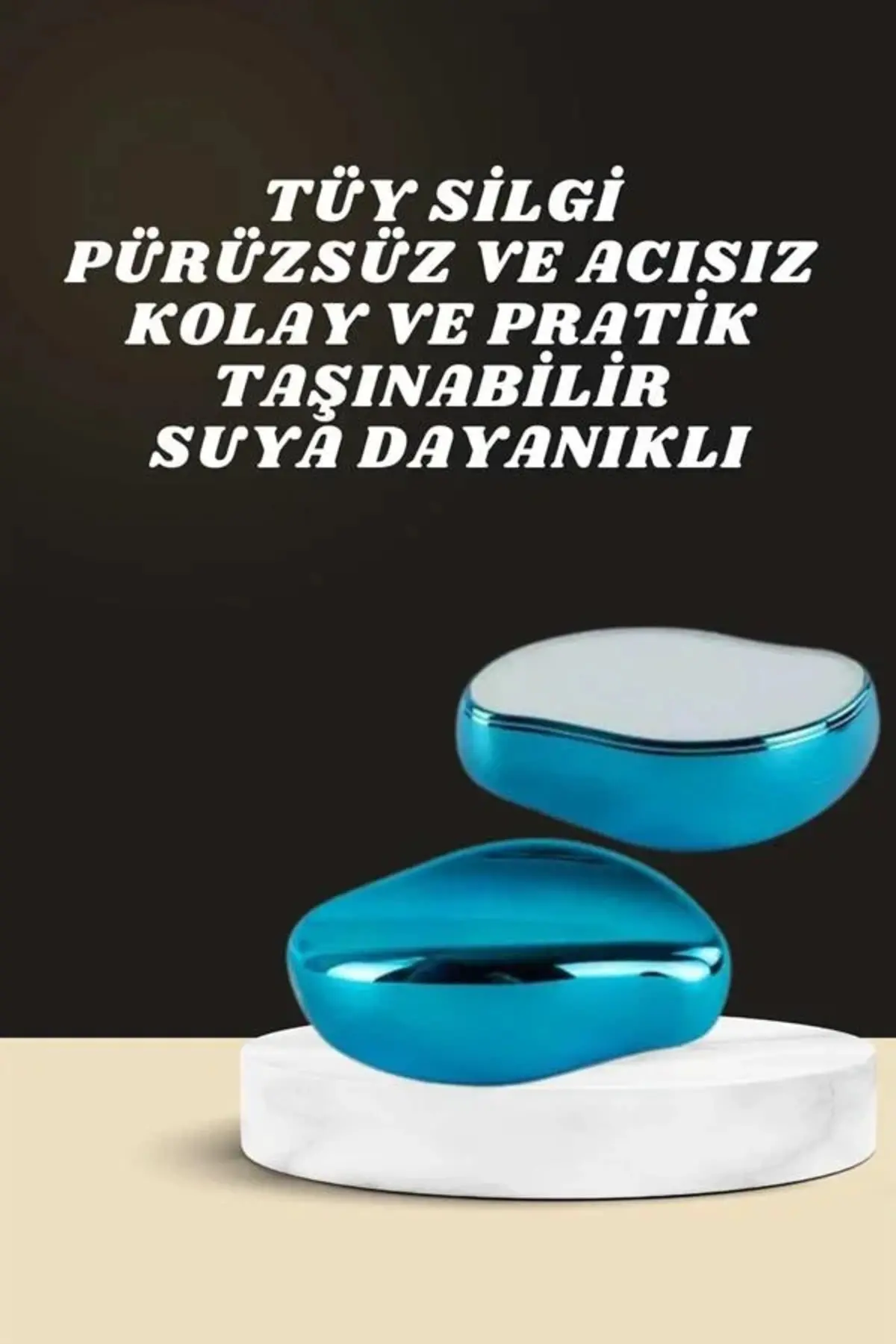 Crystal Eraser Epilasyon Aleti ve Titreşimli Yüz Tezleme Masaj Aleti