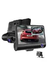 Araç DVR Kamera Çift Lensli 4 İnç Ekranlı G Sensörlü-4