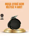 6 cm Kilitsiz Masa Ayağı Tekerleği 4’lü Set Çok Amaçlı-1