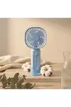 3 Kademeli Telefon Tutuculu Standlı Mini Fan – Tuşu Ayı Figürlü Masaüstü ve EldeKullanılabilen Taşın-1