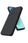 Samsung Galaxy S25 FE Nano içi Kadife Silikon - Siyah-1