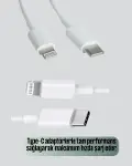 iPhone iPad Airpods Uyumlu 30W Type-C to Lightning Kablo-4