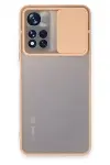 Xiao Red Note 11 Pro Plus 5G Kılıf Palm Buzlu Kamera Sürgülü Silikon - Pembe-1