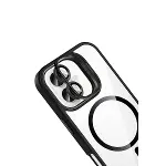 Joko Apple İphone 16 Plus Rem Lensli Magsafe Standlı Kapak - Siyah-4