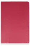 Apple iPad Mini 4 Kılıf 360 Tablet Deri Kılıf - Pembe-3