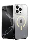 Apple iPhone 16 Pro Max Pummel Shiny Magsafe Kapak - Siyah-1