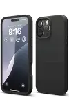 Apple iPhone 16 Pro Kılıf First Silikon - Siyah-1