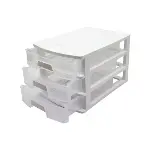 NO:3 ÇEKMECE 3 KATLI 35X25.4X22.6CM SİYAH VEYA BEYAZ GÖNDERİLİR (4745)-1
