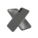 Samsung Galaxy A06 Kılıf First Silikon - Gri-3