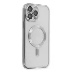 Apple İphone 15 Pro Kılıf Kross Magneticsafe Kapak - Gümüş-2