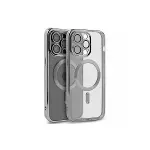 Apple İphone 15 Pro Kılıf Kross Magneticsafe Kapak - Gümüş-1