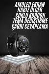 En Çok Tercih Edilen Akıllı Saat Amoled Ekran Nabız Sensörü GPS Uyumlu Adımsayar-2