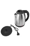 Crown CRW-7102 1500W 1.8 Litre Lüks Çelik Su Isıtıcı Kettle İnox-2