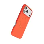 Apple İphone 17 Pro Max Regal Magsafe Standlı Kapak - Turuncu-3