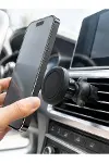 Araç İçi Manyetik Telefon Tutucu Havalandırma Klipsli Telefon Standı-5