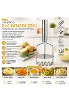 Yaylı 2-in-1 Patates Ezici-4