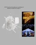 3x3 LED Şelale Perde Işık Kutlama ve Dekor Aydınlatması-2