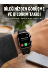 Arama Cevaplayabilen Akıllı Saat Bluetooth Bağlantılı Sosyal Medya Girişli Yeni Nesil-1