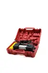 Çift Silindir 12V Oto Hava Kompresörü 150 PSI - Fenerli, Bar Göstergeli-3