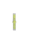 Watch 20mm Spor Delikli Kordon - Gri-yeşil-2