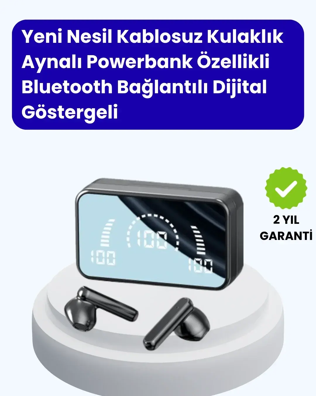 Ergonok Tasarımlı Dokunmatik Bluetooth Kulaklık – HD Ses Performansı