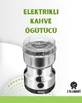 Kahve ve Baharat Değirmeni | Kompakt, Hafif, Hızlı Öğütme, Şeffaf Kapaklı, Kolay Kullanım-1